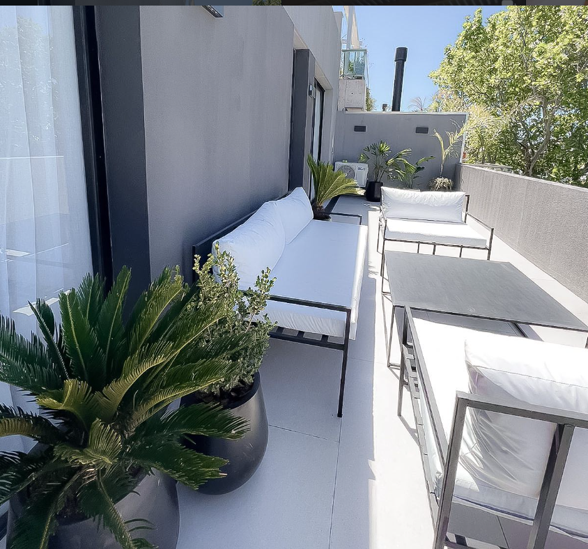Terraza moderna